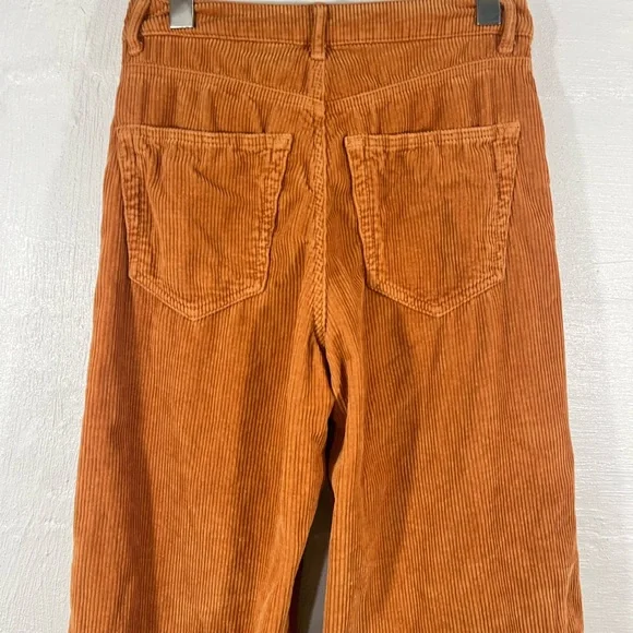 TOPSHOP MOTO CROP CORDUROY PANTS (a369) - Picture 7 of 11